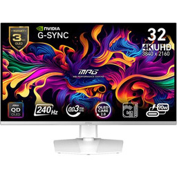 Monitor MSI 31,5" MPG 321URXW QD-OLED 4K 240Hz