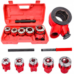 Gwintownica głowice do rur 5 sztuk 3/8" 1,1/4"
