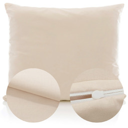 Poszewka Bawełna 70 x 80 Jednolita Ola Beż