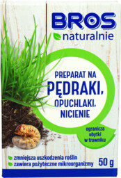 Preparat na pędraki, nicienie Bros Naturalnie 50g.