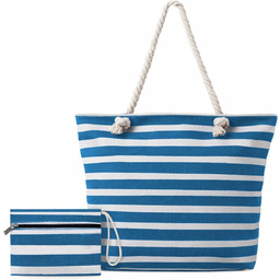 Torba plażowa dla kobiet Bardzo duża z zamkiem