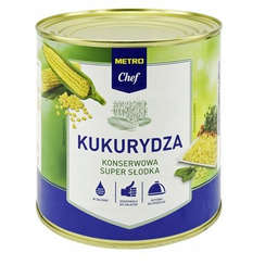 METRO Chef Kukurydza konserwowa super słodka 2,12 kg