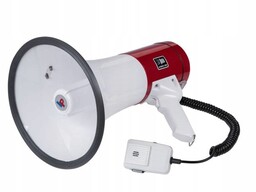 Megafon przenośny typu horn 25W syrena