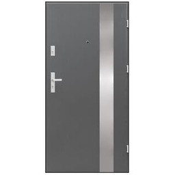 Drzwi antywłamaniowe Forca 90P antracyt 206,8 cm