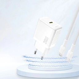 Ładowarka sieciowa Dudao PD20W GaN USB-C Szybkie ładowanie