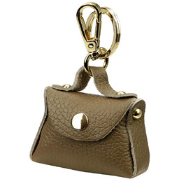 Florence damski brelok a formie torebki skóra naturalna
