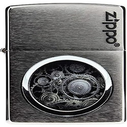 Zippo 60001895 zapalniczka, szczotkowana, chrom, normalna