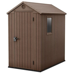 KETER Domek narzędziowy Darwin 4x6 Brązowy 125.8 x