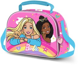 Barbie Rainbow-3D torba na lunch, różowa, 10 x
