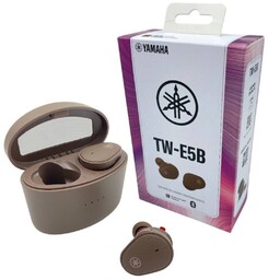 Słuchawki bezprzewodowe Yamaha TW-E5B BT Brązowe
