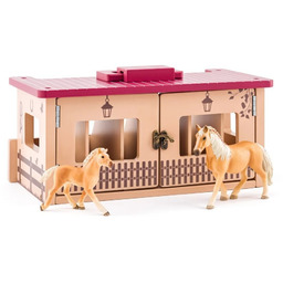 Faunica Drewniana stajnia na 6 stanowisk
