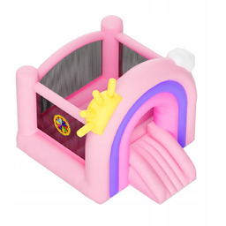 VEVOR DMUCHANY ZAMEK DO SKAKANIA TRAMPOLINA ZJEŻDŻALNIA TORBA