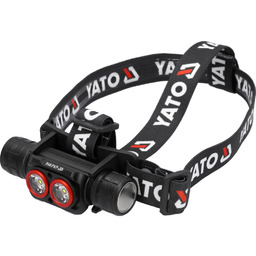 Yato LATARKA CZOŁOWA 3000LM, AKU