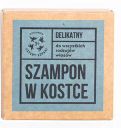 Cztery Szpaki, delikatny szampon w kostce do włosów,