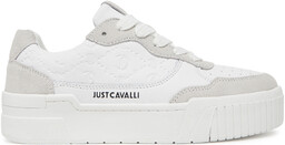 Sneakersy Just Cavalli 78RA3ST3 ZPB00 Biały