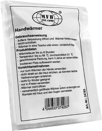 Ogrzewacz do rąk chemiczny uniwers. podwójny MFH (24783)