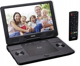 Lenco BRP1150 przenośny odtwarzacz Blu-Ray DVD obracany ekran