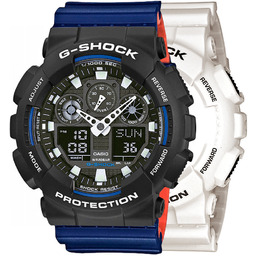 G-SHOCK SET GA-100B-7AER + BEZEL 10508136 + PASEK