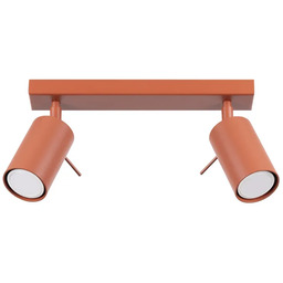 Lumes Czerwona podwójna lampa sufitowa - 16X M063