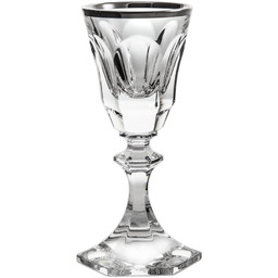 Cristal de Sèvres Chenonceaux Platine Zestaw kubków Liqueur,