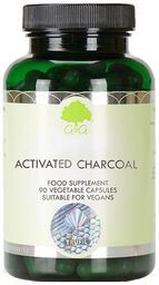 G&G Activated Charcoal, węgiel aktywny 450 mg, 90