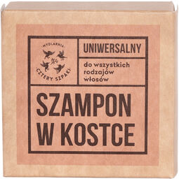 Cztery Szpaki, uniwersalny szampon w kostce do włosów,
