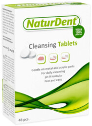 Fittydent NaturDent Tabletki do czyszczenia protez zębowych