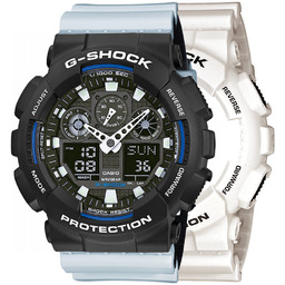 G-SHOCK SET GA-100B-7AER + BEZEL 10508136 + PASEK