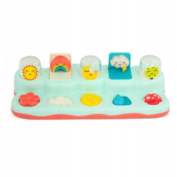 b.toys Interaktywna Stacja Pogody zabawka guziki wyskakujące symbole