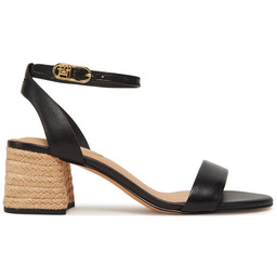Espadryle Tommy Hilfiger Leather Ankle Strap Espad Sandal