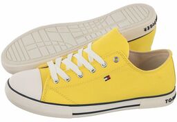 Trampki Tommy Hilfiger Low Cut Lace-Up Sneaker Yellow