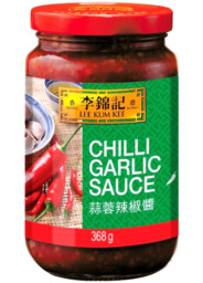 Sos chili z czosnkiem, pikantny 368g - Lee