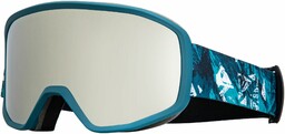 okulary snowboardowe męskie QUIKSILVER HARPER Jagged Peak Blue/Silver