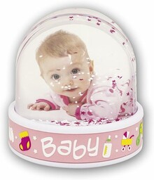 Zep Fotograficzny globus dziecięcy różowy, 10 x 10,5