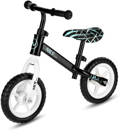 Nils Rowerek biegowy czarny koła 10" RB134 Fun