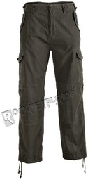 spodnie bojówki HUDSON RIPSTOP TROUSER olive-M