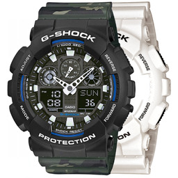 G-SHOCK SET GA-100B-7AER + BEZEL 10508136 + PASEK