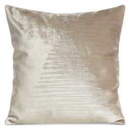 Eurofirany Poszewka świąteczna 45x45 Royal 4 beżowa srebrna