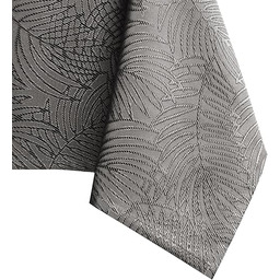 AmeliaHome Obrus plamoodporny wzór roślinny 150x350 cm kawowy