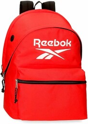 Reebok Boston, Czerwone, Mochila para Portátil Doble Compartimento,