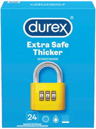 Durex Extra Safe - bezpieczne prezerwatywy (24 sztuki)