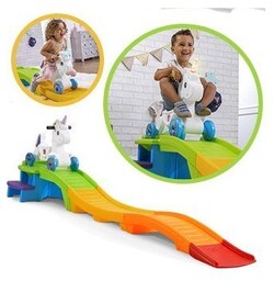 Step2 Kolejka Górska Tor Jeździk Jednorożec Unicorn