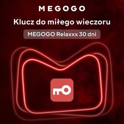 MEGOGO Karta podarunkowa Relaxx 30 dni