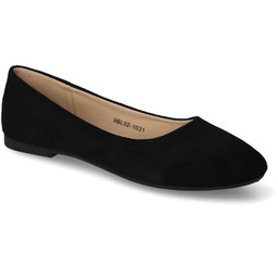 Baleriny Jezzi 9BL02-1031 Czarne