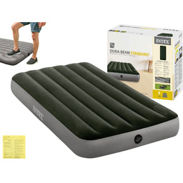 Materac Dmuchany Jednoosobowy 99x191x25 Intex 64761 z Pompką