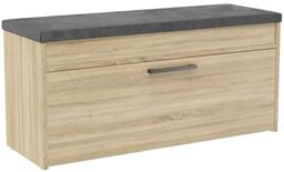 Szafka na buty z siedziskiem, Parma, 100x35x49 cm,