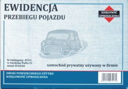 Ewidencja przebiegu pojazdu