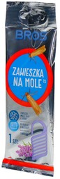 Bros Zawieszka na mole odzieżowe do szafy lawendowa