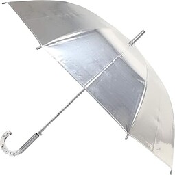 SMATI Duży parasol Silver Metal Reflex - Solidny;