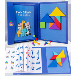 Na Mikołajki Dla Trzylatka Układanka Magnetyczna Edukacyjna Tangram